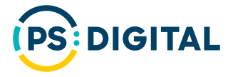 ps digital farebné logo